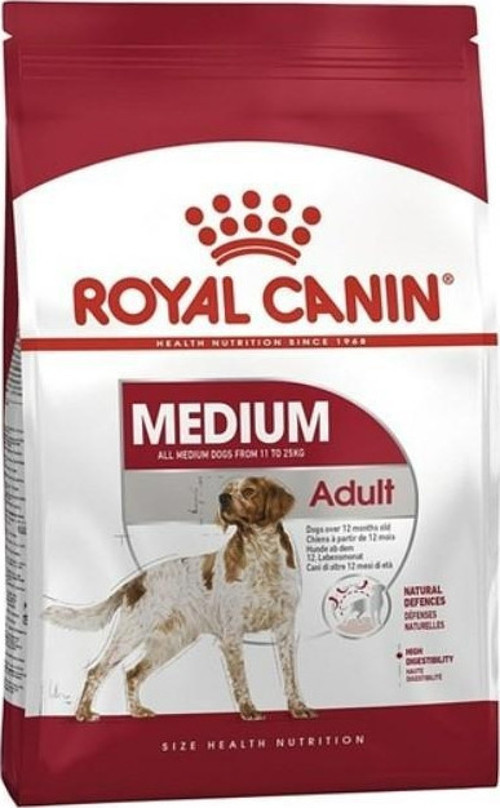 Medium Adult Orta Irk Yetişkin Köpek Maması 15 Kg
