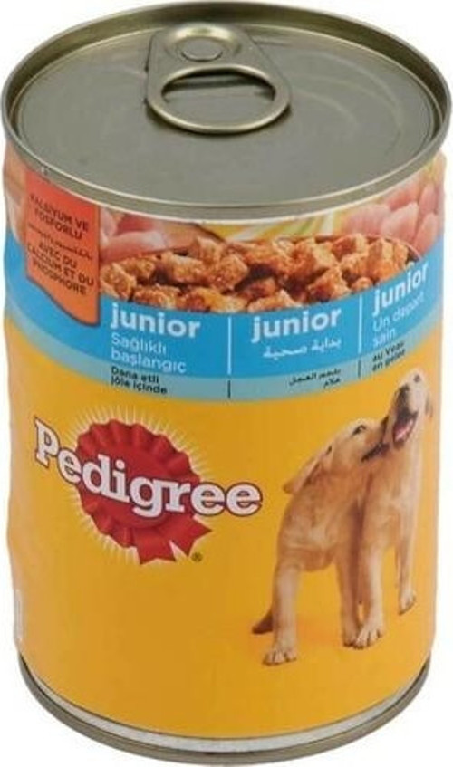 Junior Tavuklu Yavru Konserve Köpek Mamasi 400 Gr