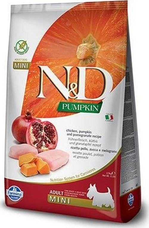 Pumpkin Balkabaklı Tavuklu Küçük Irk Yetişkin Köpek Maması 2.5 Kg