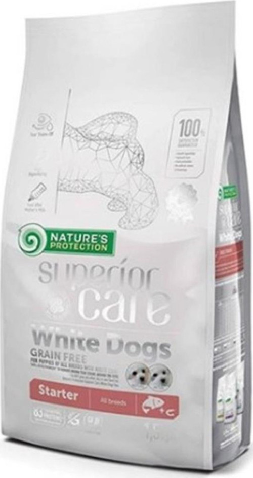 Superior Care White Dogs Starter Tahılsız Somunlu Yavru Köpek Maması 10+2 kg - KONG