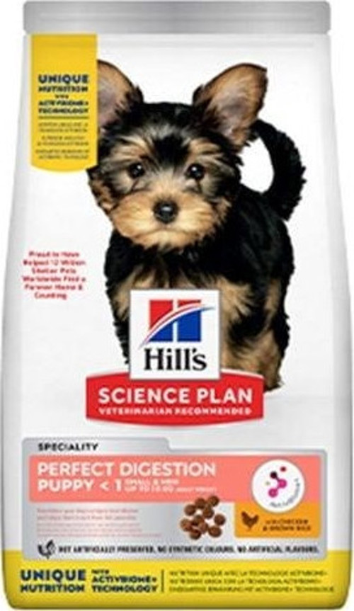 Hills Perfect Digestion Küçük Mini Irk Yavru Köpek Maması 3 Kg