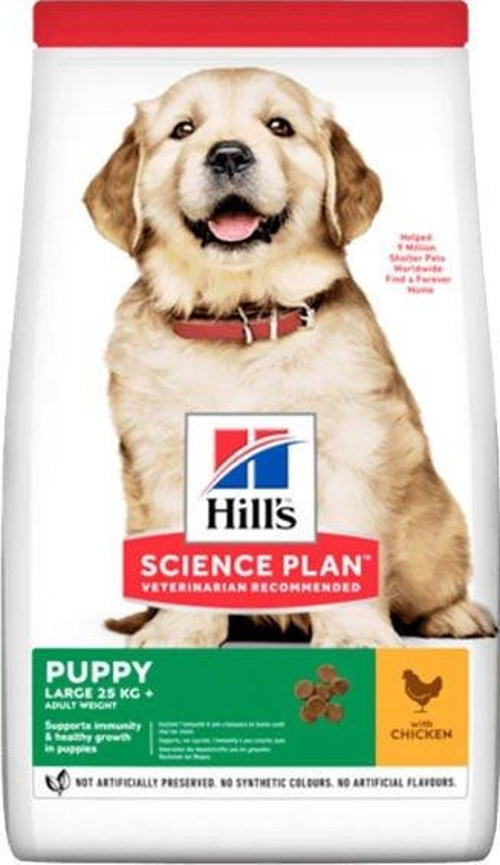 Hills Puppy Large Tavuklu Büyük Irk Yavru Köpek Maması 2,5 Kg