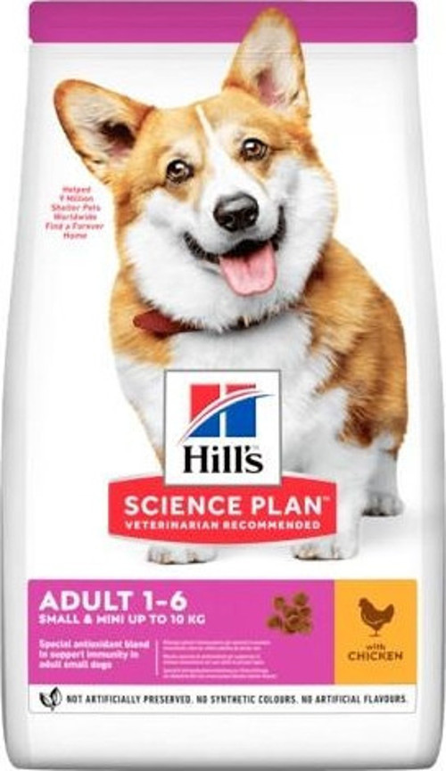 Hills Small Miniature Tavuklu Küçük Irk Yetişkin Köpek Maması 6 Kg