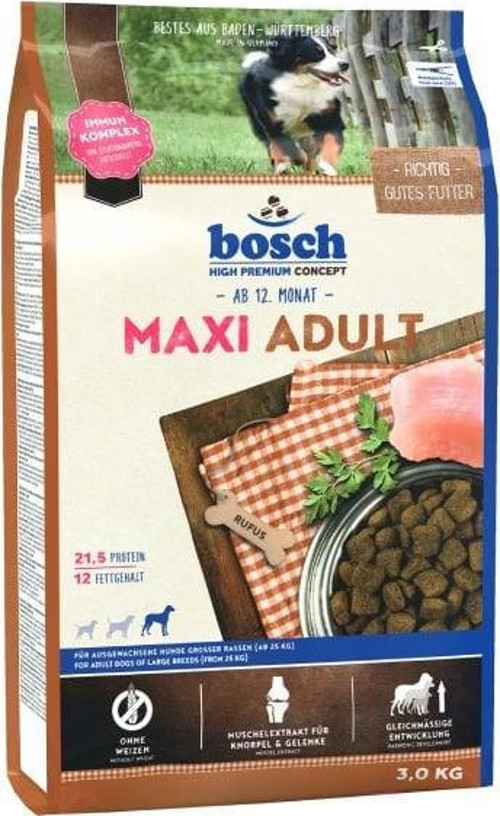Bocsh Maxi Adult Kümes Hayvanlı Büyük Irk Yetişkin Köpek Maması 3 Kg