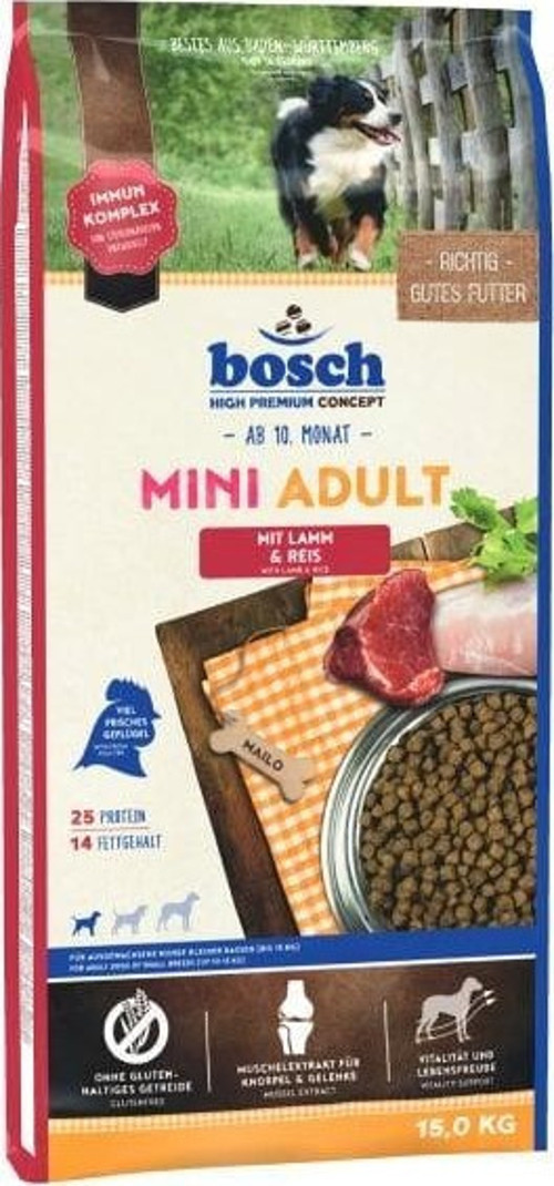Mini Adult Küçük Irk Kuzu Etli Yetişkin Köpek Maması 15 Kg