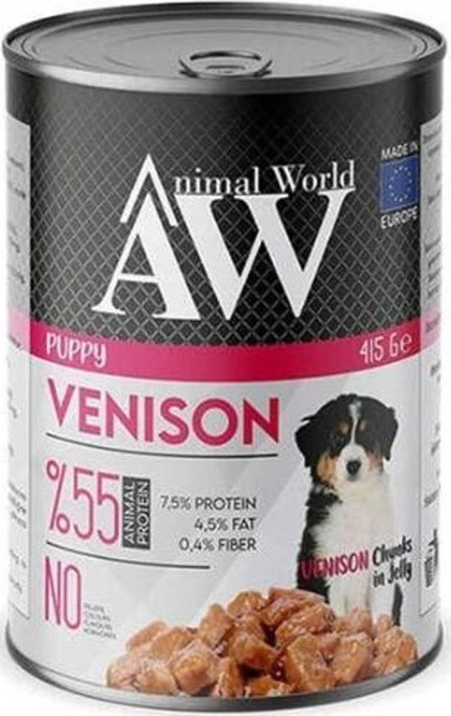 Puppy Venison Jelly Yavru Köpek Konservesi 415 Gr