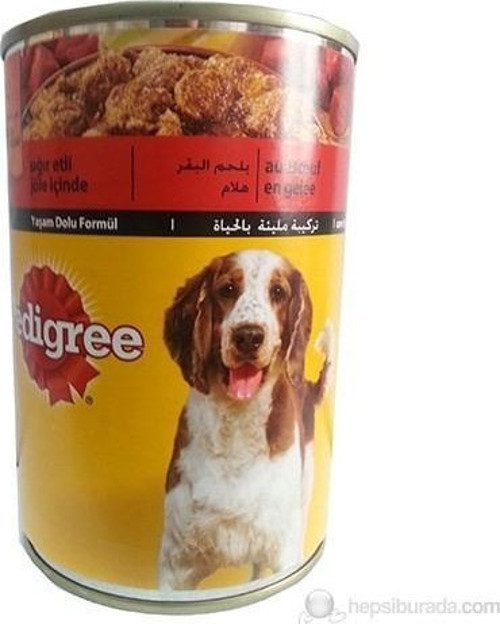 Biftekli Yetişkin Köpek Konservesi 400gr