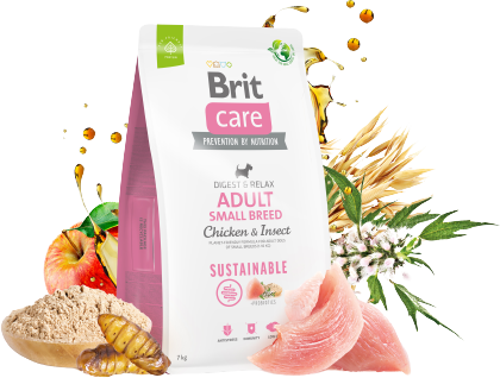 Digest & Relax Tavuklu Larva Proteinli Küçük Irk Yetişkin Köpek Maması 7 Kg-KONG