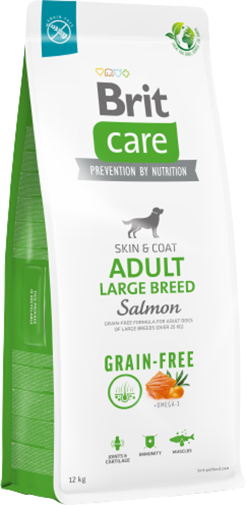 Skin & Coat Somonlu Tahılsız Büyük Irk Yetişkin Köpek Maması 12 Kg - Farmapets