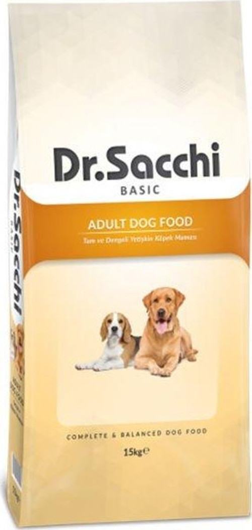 Dr.Sacchi Basic Chicken Tavuklu Yetişkin Köpek Mamasi 15 Kg