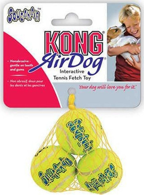 Köpek Air Sq Sesli Tenis Topu XS 3 Adet 4 cm