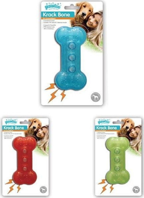 Krack Bone Sesli Sert Köpek Oyuncağı 14x7 Cm - KONG