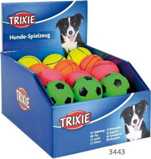 Köpek Yüzen Natürel Kauçuk Fosforlu Top 6cm - KONG