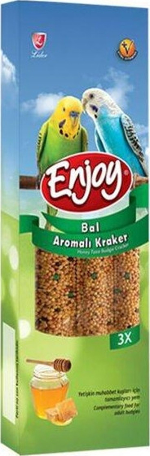Ballı Kraker Kuş Yemi 100 Gr 3 Lü - KONG
