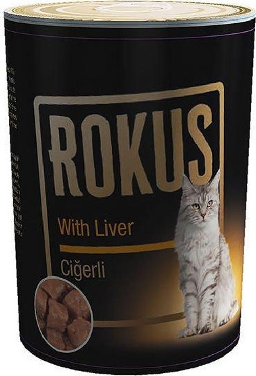 Ciğerli Yetişkin Kedi Konservesi 410 Gr