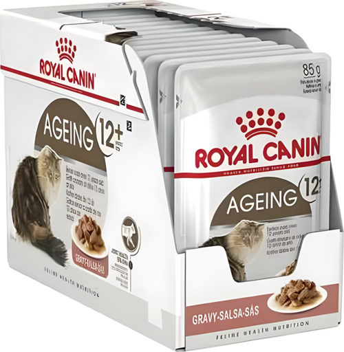 Ageing +12 Yaşlı Gravy Kedi Konservesi 12x85 Gr - KONG