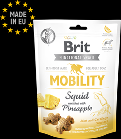 Brit Mobility Ananas ve Kalamarlı Köpek Ödülü 150gr