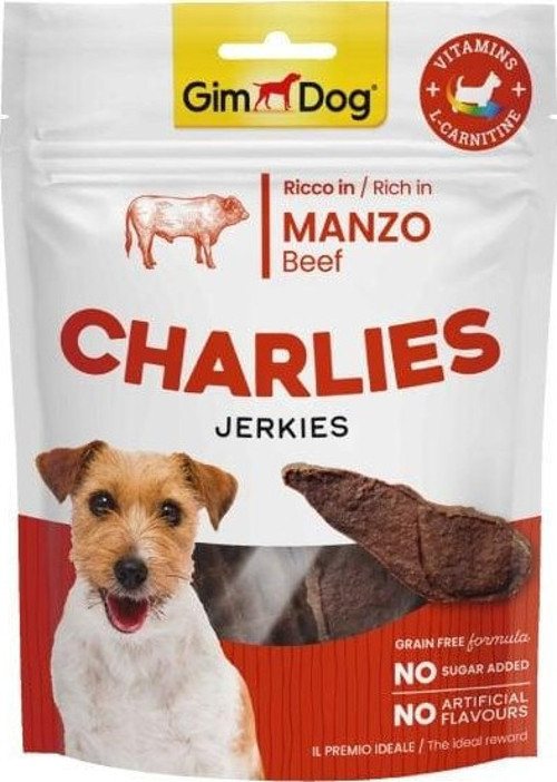 Gimdog Charlies Sığır Etli Tahılsız ve Şekersiz Köpek Ödül Maması 70 Gr