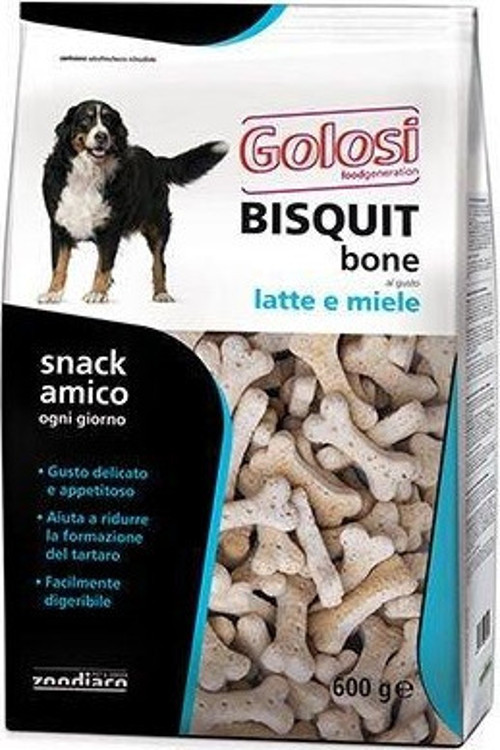Kemik Sütlü Ballı Bisküvi Köpek Ödülü 600 Gr - KONG
