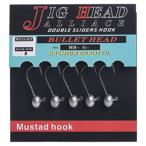 Alliace MH 5 Adet Jig Head 5 Gr - 1 No