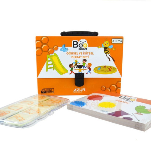 Bee Smart Görsel Ve İşitsel Dikkat Seti 3-4 Yaş