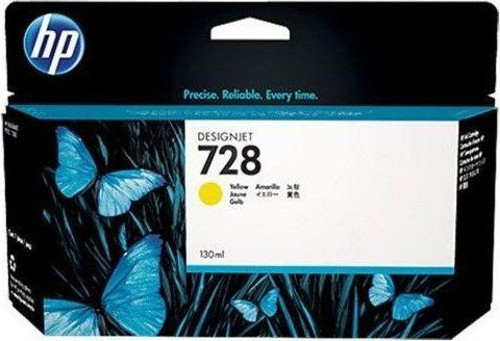 728 Yellow Sarı 130Ml Plotter Kartuşu F9J65A