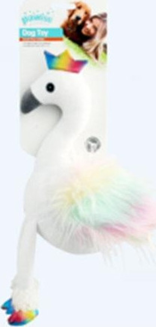 Rainbow World-Flamingo Köpek Oyuncağı