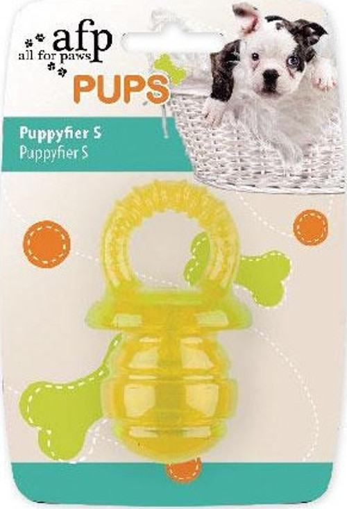 Pups-Puppyfier Lastik Biberon Sarı Yavru K. S