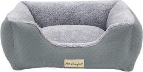 Echo Mirinda Gri/Gri Peluş S 60x50cm - KONG