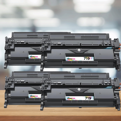 Canon CRG-719 4'lü Avantaj paket LBP-6300 / LBP-6310 / LBP-6650 / LBP-6670 / MF-5840 / MF-5880 / MF-5940 / MF-5980 Muad
