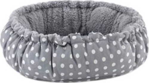 Sunflower Çift Taraflı Gri Dot/Peluş 60cm - KONG