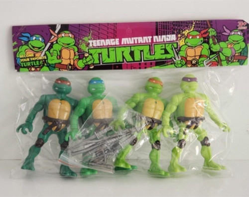 Ninja Kaplumbağalar Işıklı 4 Lü Set