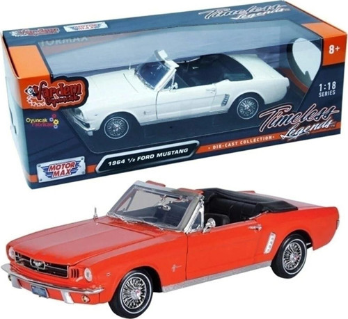 Model Araba 1:18 1964 1/2 Ford Mustang