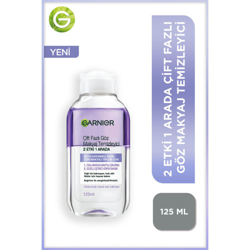 Çift Fazlı Göz Makyaj Temizleyicisi 2 Etki 1 Arada 125ML