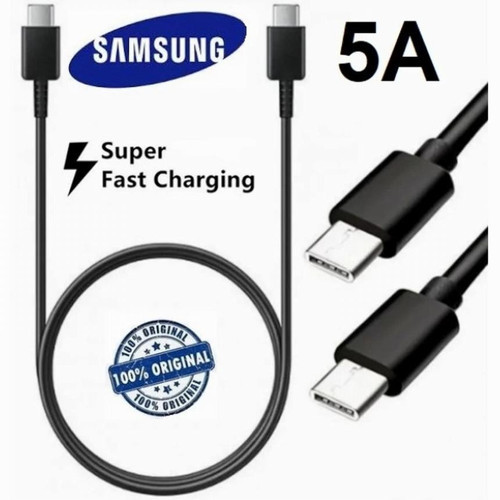 Galaxy Uyumlu 25W ve 45W Ep-dn975 5a Type c To Type c Hızlı Şarj ve Data Kablosu