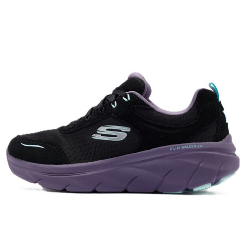 D'Lux Walker 2.0-Autumn Memory Foam Leather Womens Walking Shoes Hakiki Deri Hafızalı Taban Kadın Yürüyüş Ayakkabısı Siyah