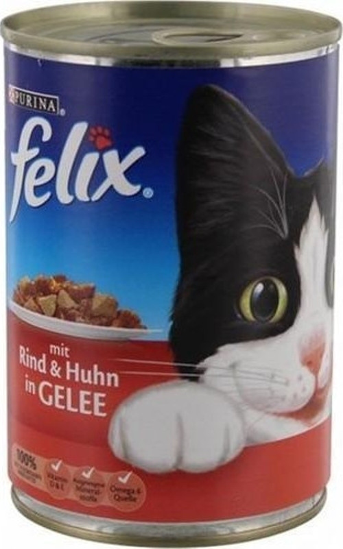 Sığır Etli Kedi Yaş Mama Konserve 400 gr