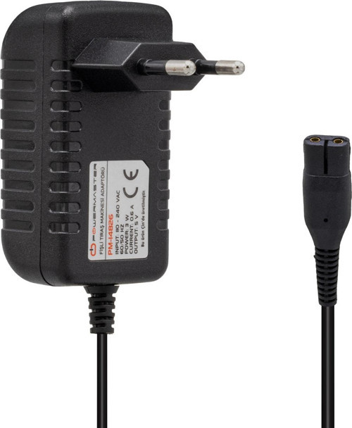 PM-14826 5 VOLT - 0.6 AMPER FİŞLİ TIRAŞ MAKİNESİ ADAPTÖRÜ
