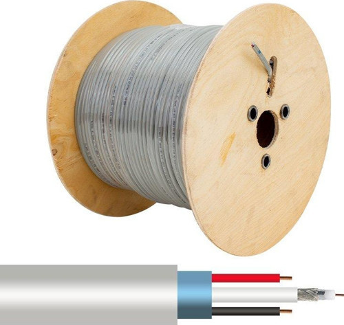 BAKIR (CU) 2+1 X 0.22 MM TAHTA MAKARALI CCTV KAMERA KABLOSU (250 METRE)