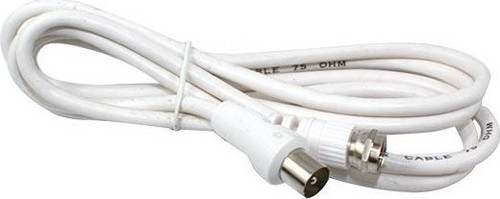 60 OHM ERKEK / F ERKEK 1.2 METRE BEYAZ KABLO