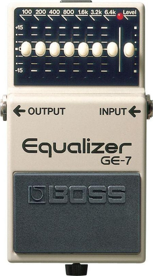 GE-7 7-BAND EQ Grafik Ekolayzer Pedalı