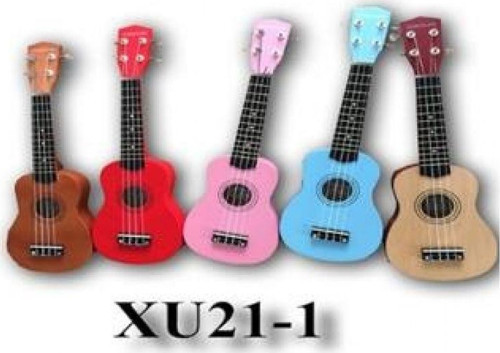 XU2101 - 4 Telli Ukulele (Kahve)