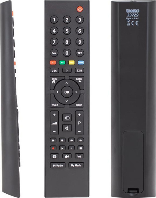 KL ARÇELİK-BEKO MY MEDİA TUŞLU LCD TV KUMANDA (RC3214803-TP6187R-P1-M7485600127X)