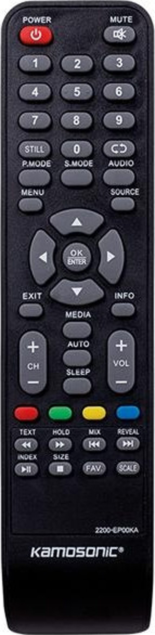 KL KAMOSONIC 2200-EP00KA LCD LED TV KUMANDA (18485=12633)