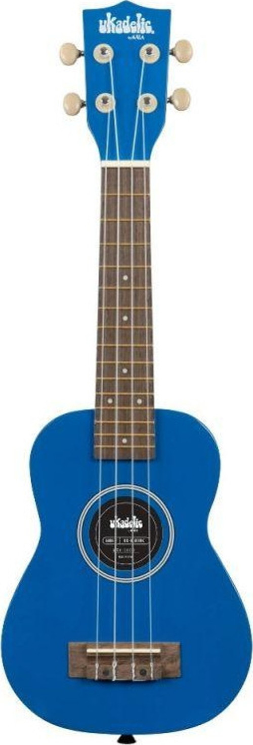 Ukadelic Soprano Ukulele (Blue Ink)