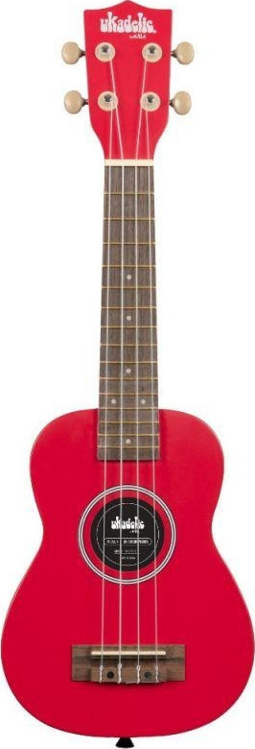 Ukadelic Soprano Ukulele (Cherry Bomb)