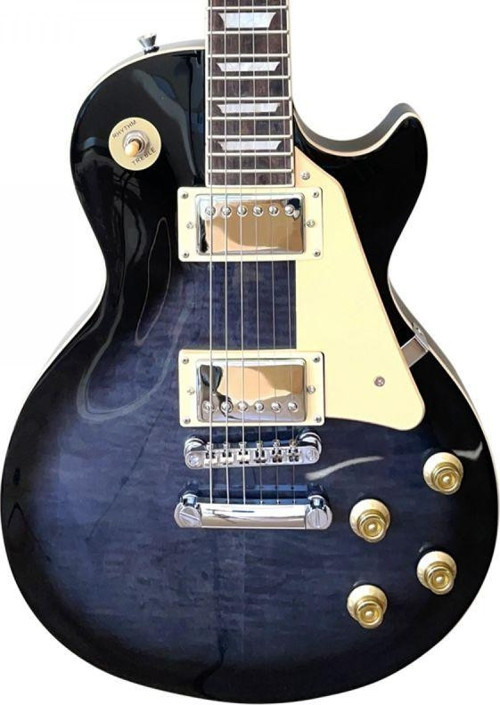 MEG-LPF-TBK Trans Siyah Elektro Gitar