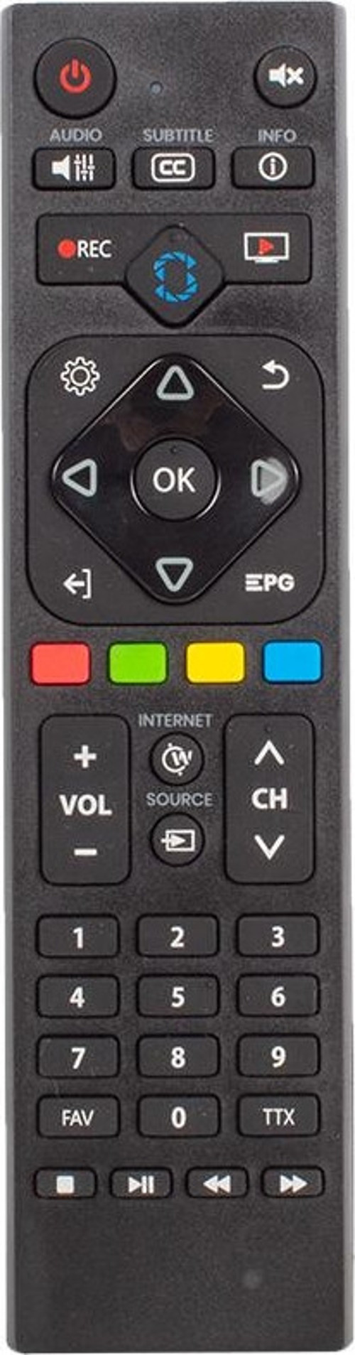 KL SUNNY CRS-310AT RM-L265E RC0265-082020124 HI-LEVEL SMART TV S TUŞLU LCD LED TV KUMANDA