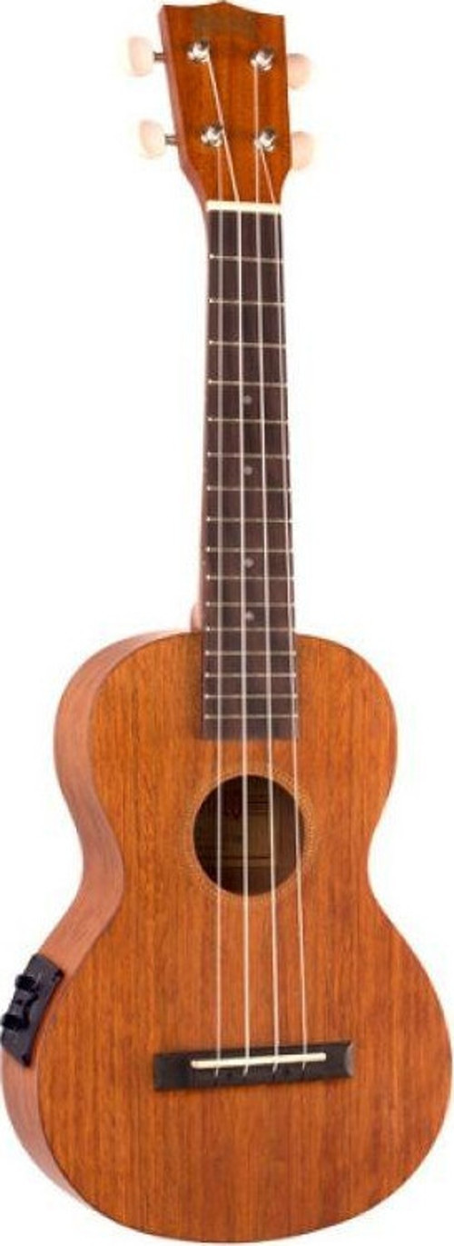 MJ2VTtbr Java Elektro Concert Ukulele (Trans. Brown)