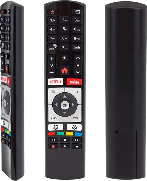 KL VESTEL RC4318 H0362A NETFLIX-YOUTUBE TUŞLU TV KUMANDA YAZISIZ (30100823)